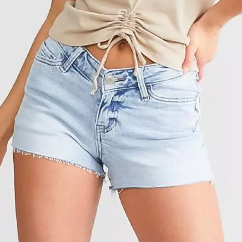 V front shorts.